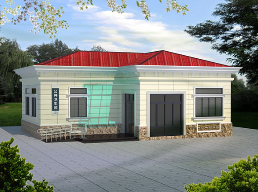 千家镇现代都市型移动厕所